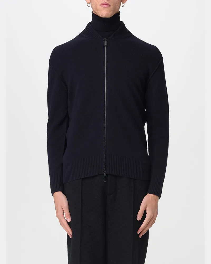 Paolo Pecora Milano Strickjacke herren Blau