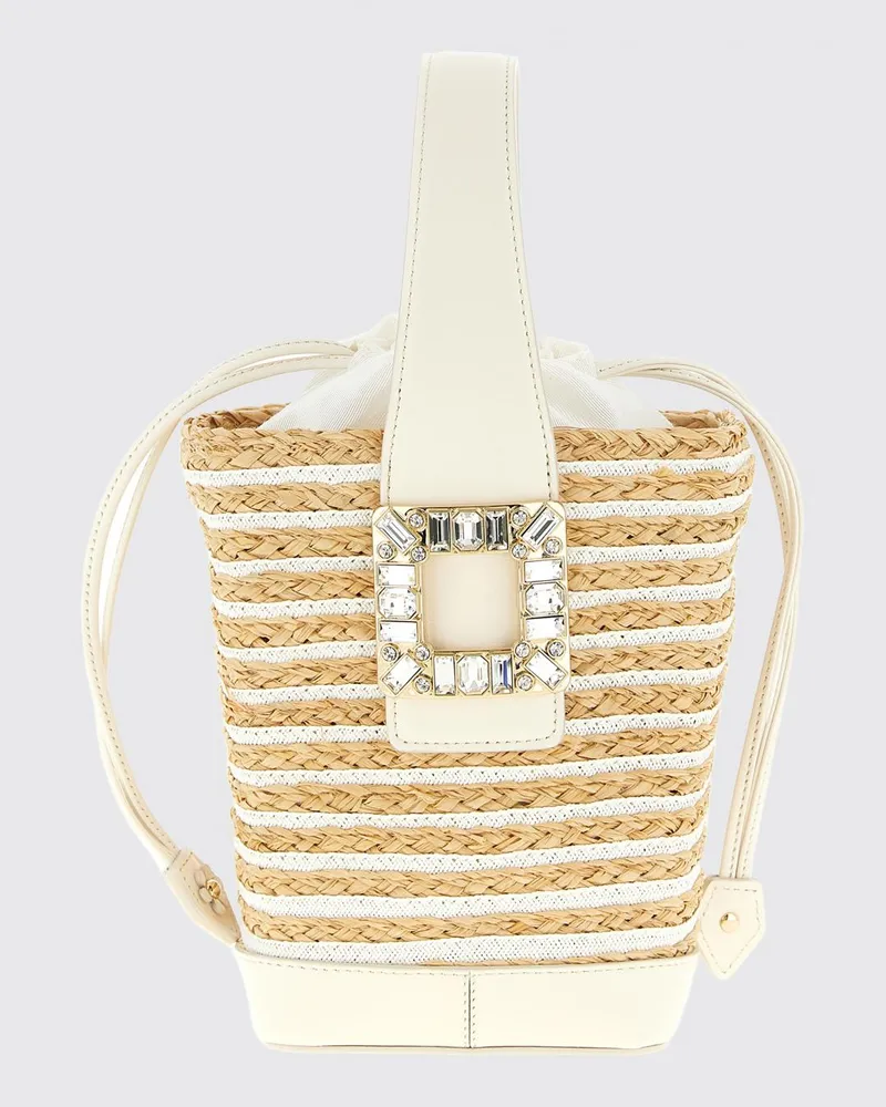 Roger Vivier Schultertasche damen Weiß