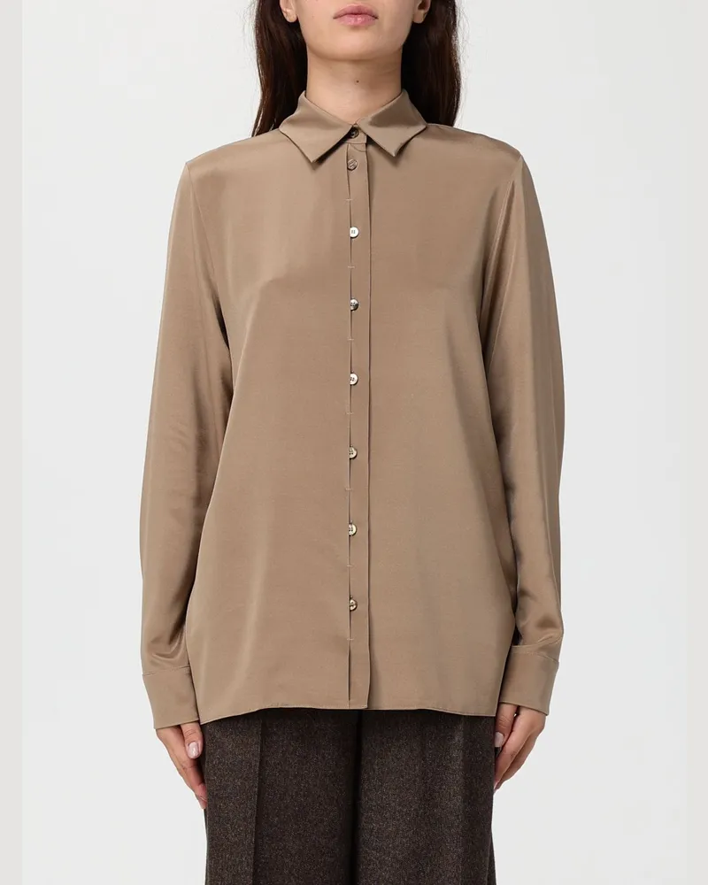 Max Mara Hemdbluse damen Braun