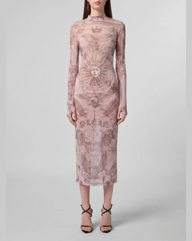 Philipp Plein Kleid damen Fuchsia