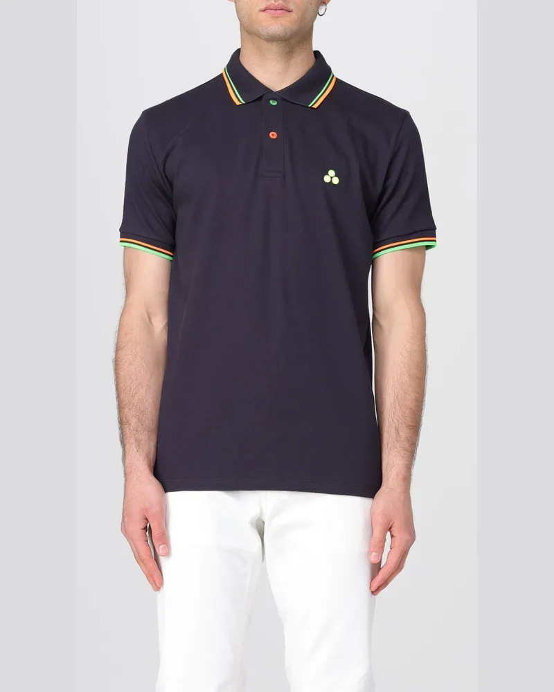 Peuterey Polo herren Blau