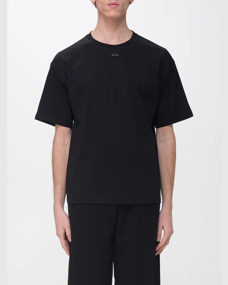 Diesel T-shirt herren Schwarz