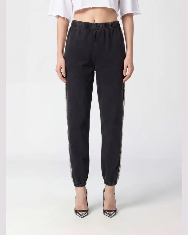 Philipp Plein Hose damen Schwarz