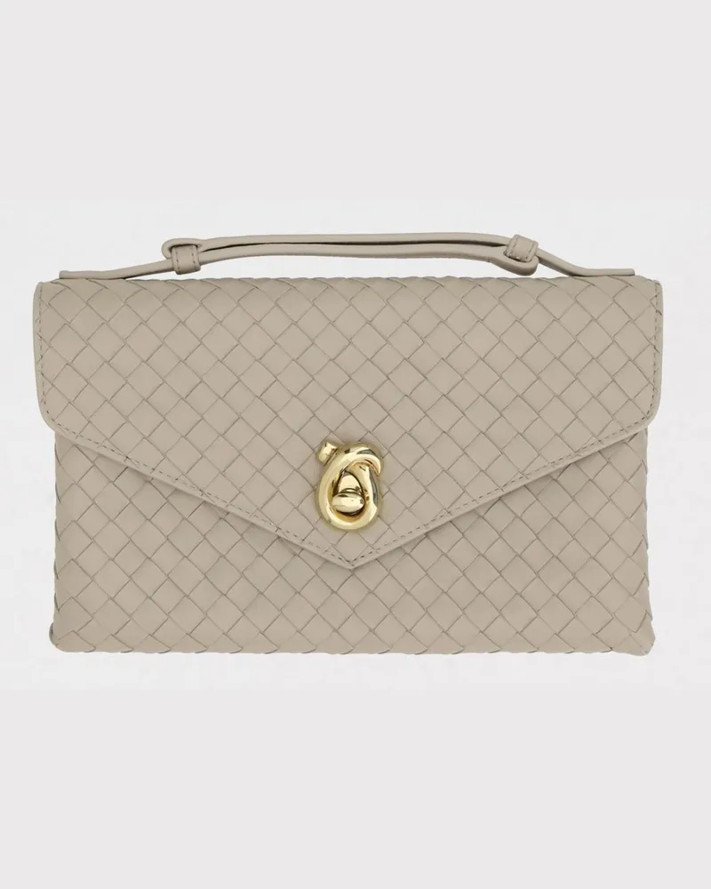 Bottega Veneta Schultertasche damen Mastik