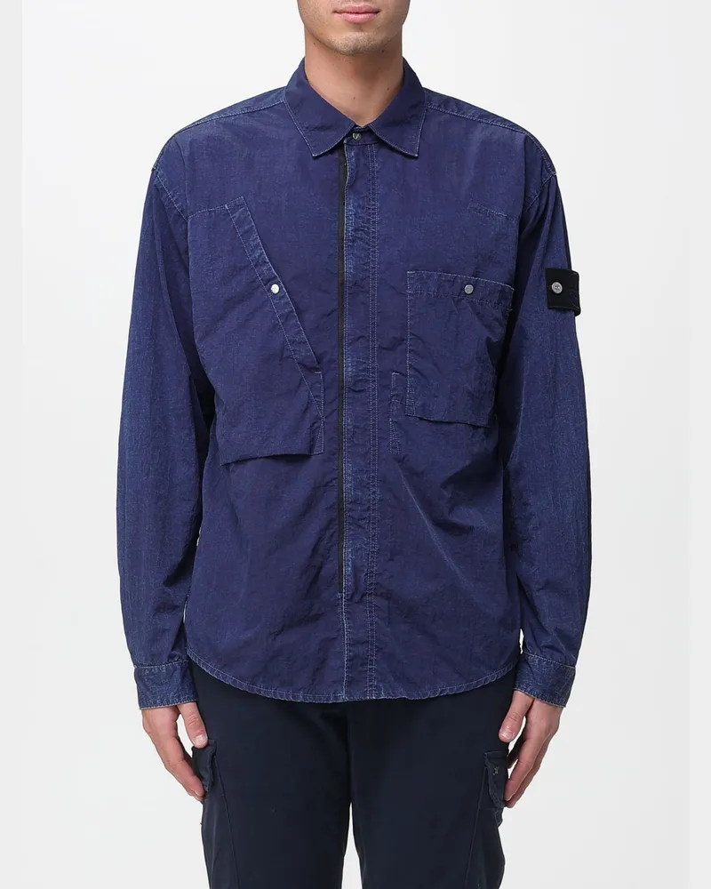 Stone Island Hemd herren Denim