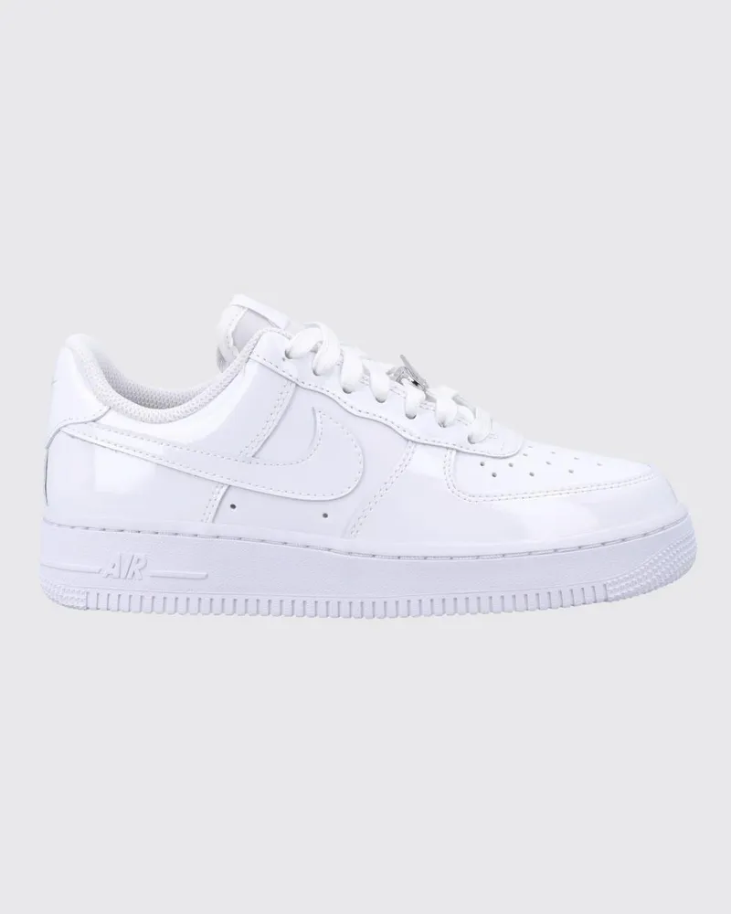 Nike Air Force 1 '07 Sneakers aus Lackleder mit Swoosh-Logo Weiß