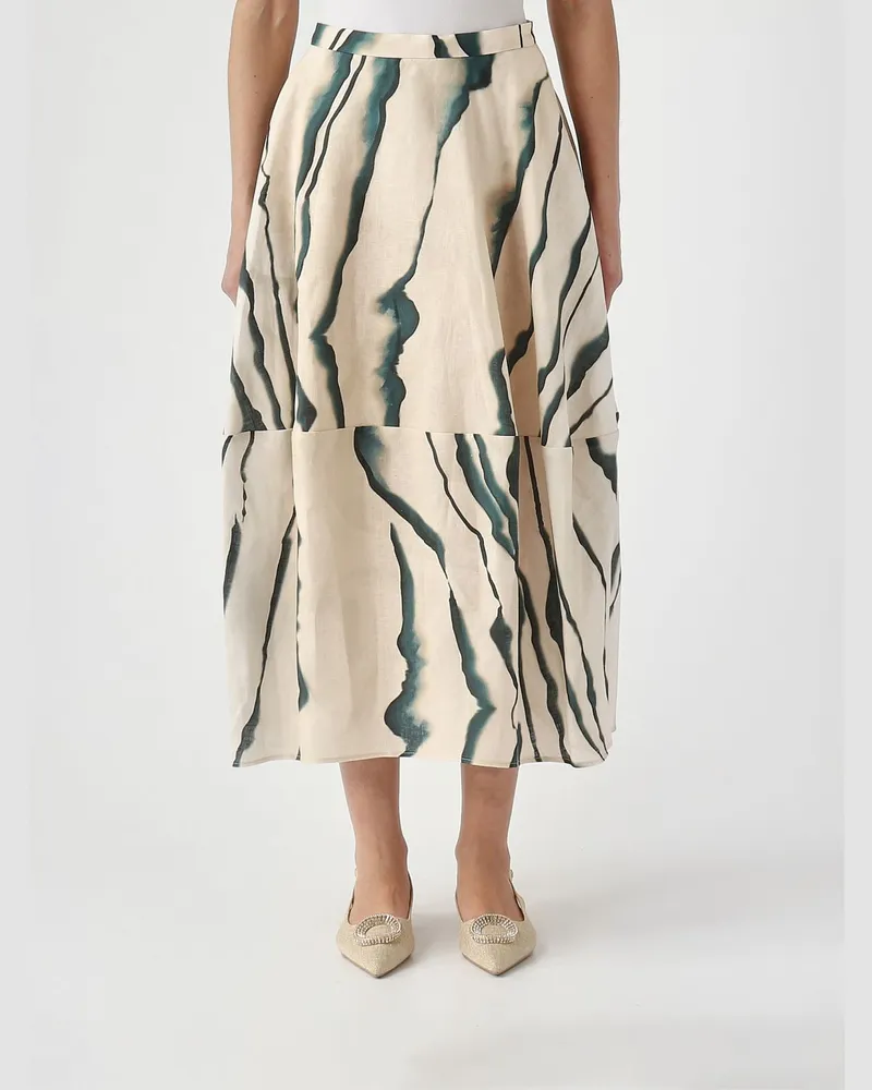 Liviana Conti Rock damen Ecru