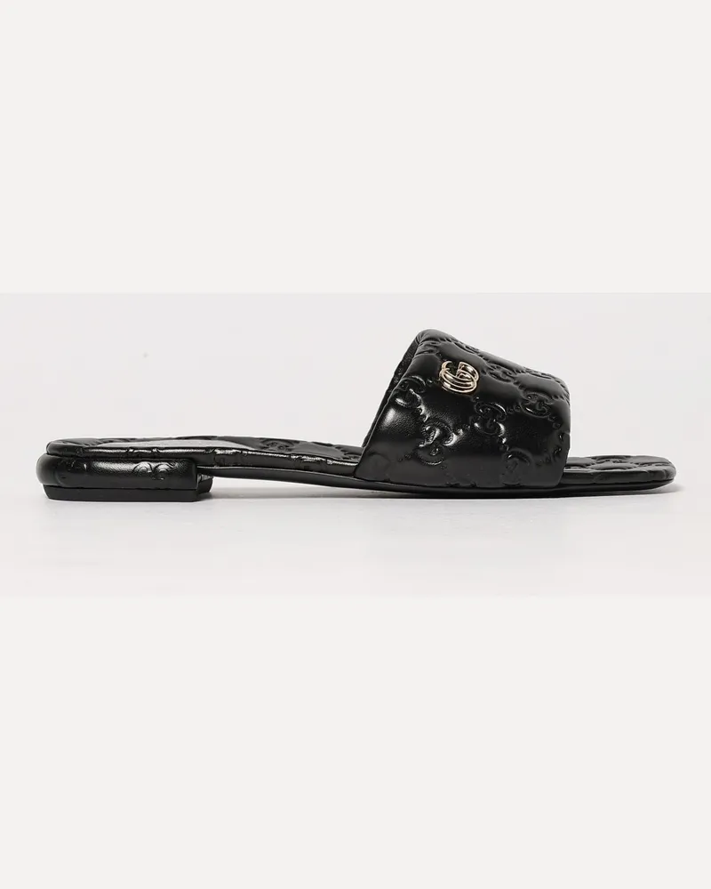 Gucci Flache sandalen damen Schwarz