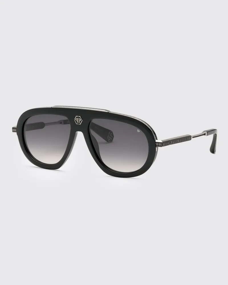 Philipp Plein Sonnenbrille herren Schwarz