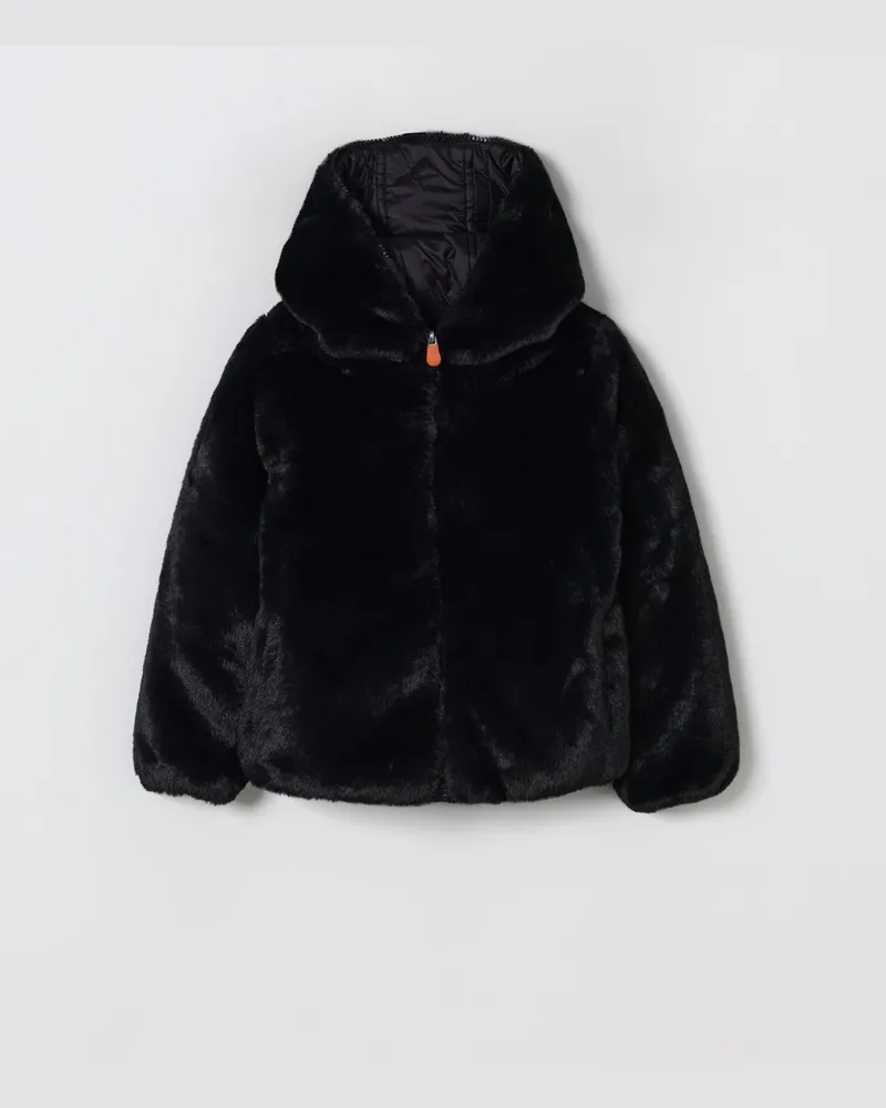 Save The Duck Pelzmantel kinder Schwarz