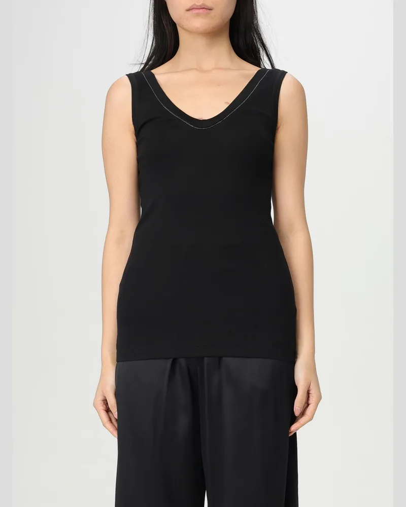 Brunello Cucinelli Top damen Schwarz