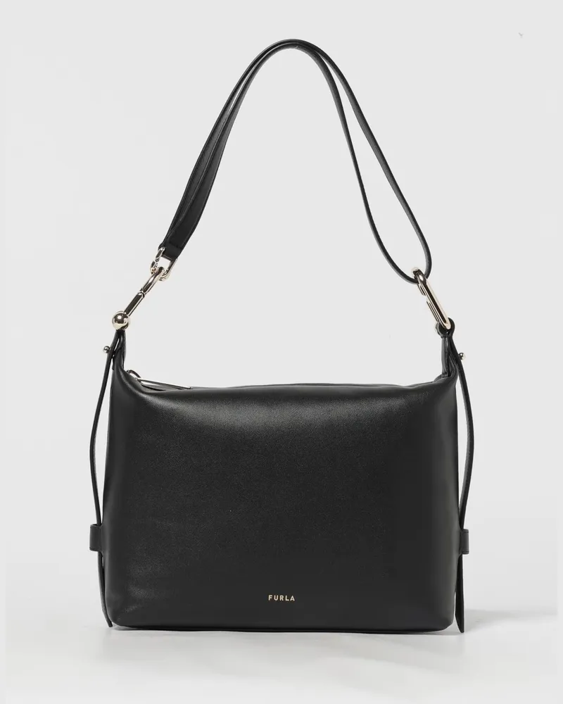 Furla Schultertasche damen Schwarz
