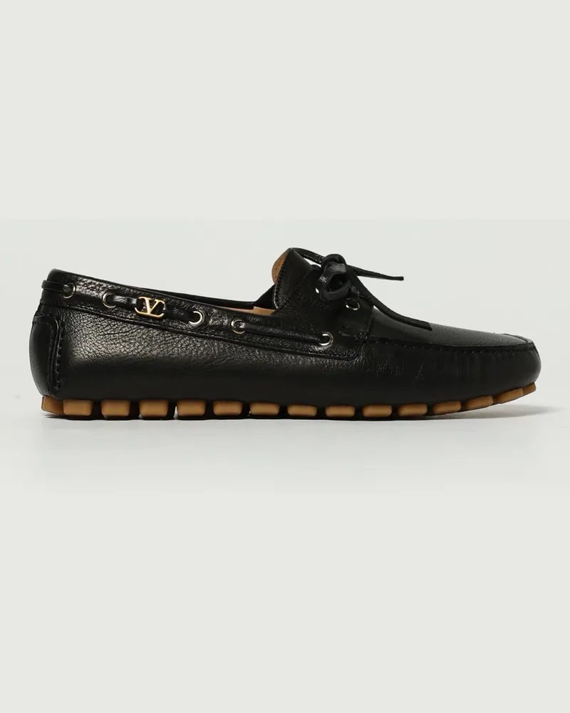 Valentino Garavani Mokassins herren Schwarz