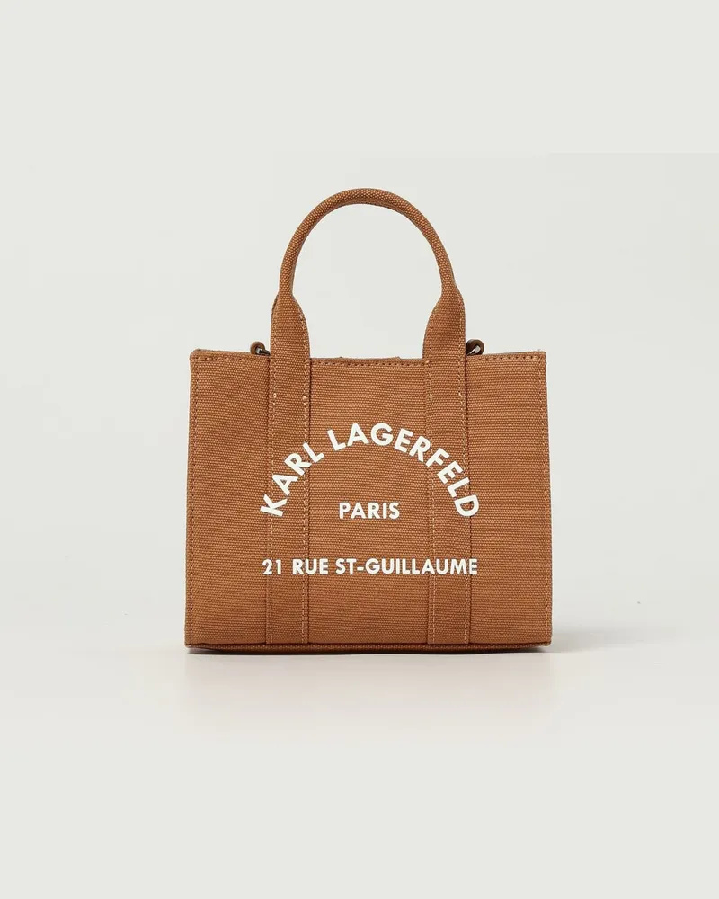 Karl Lagerfeld Tragetasche damen Kaffee