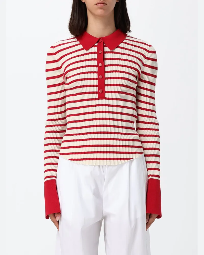 Semicouture Polo damen Rot