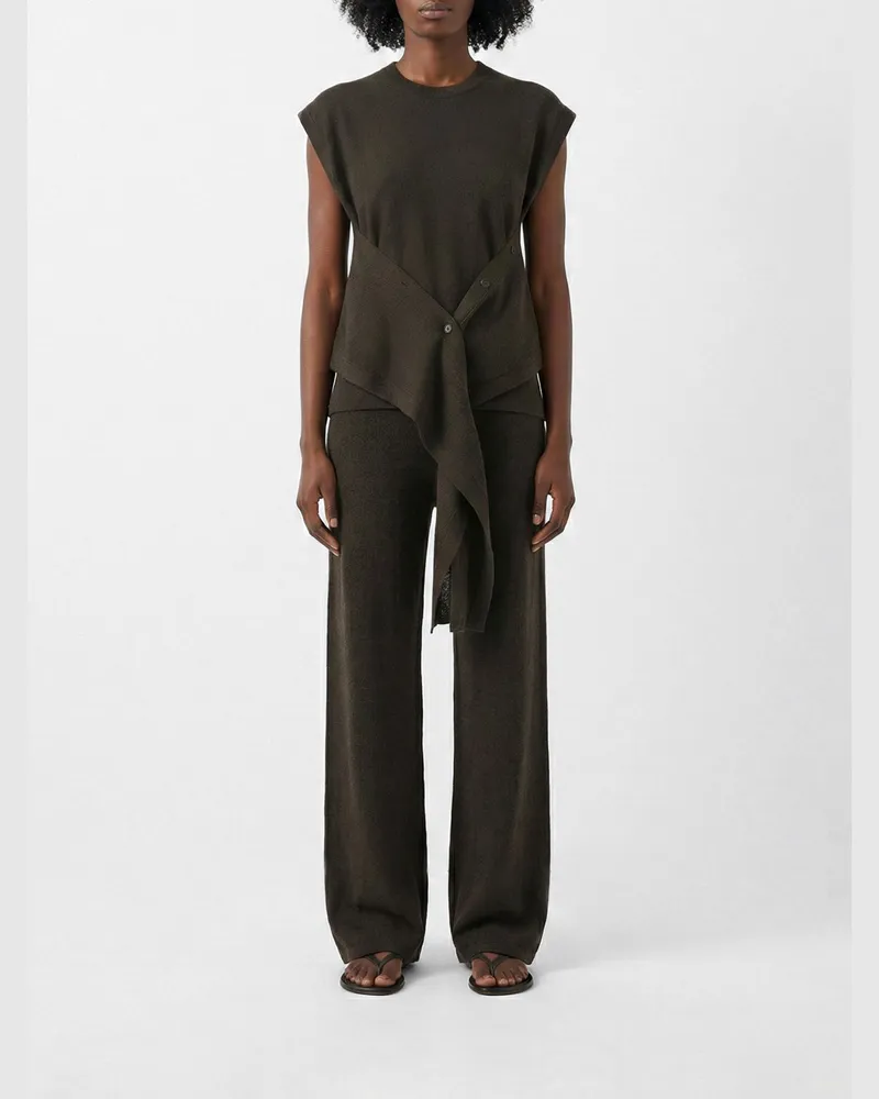 Christophe Lemaire Top damen Braun