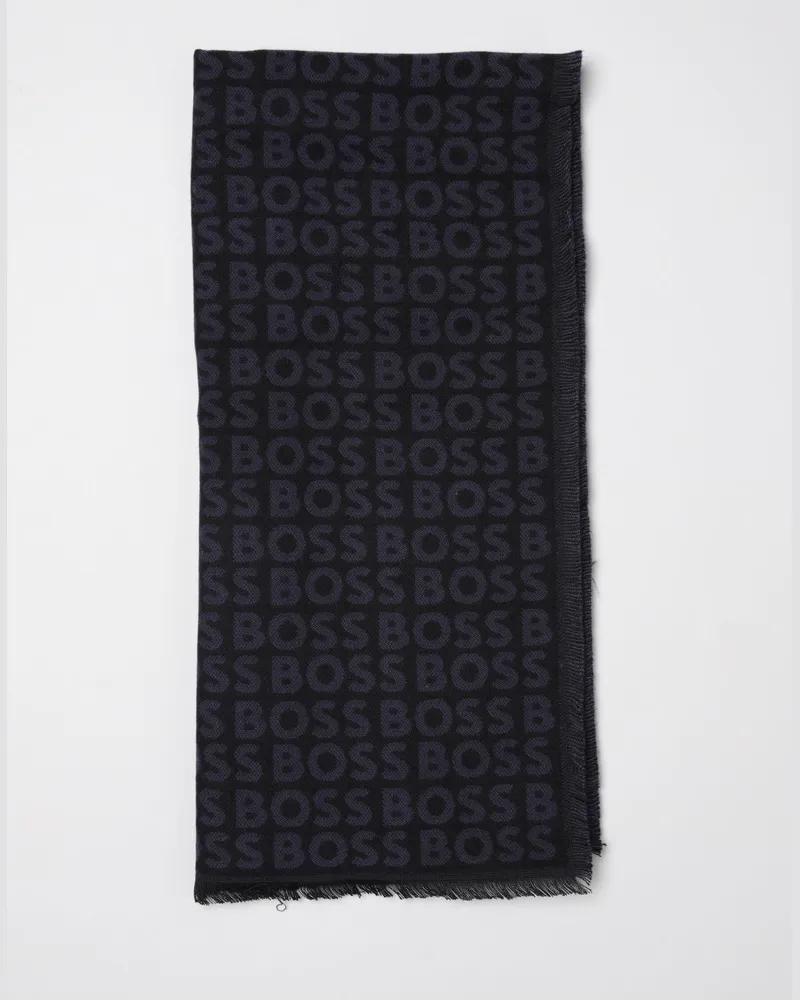 HUGO BOSS Schal herren Blau