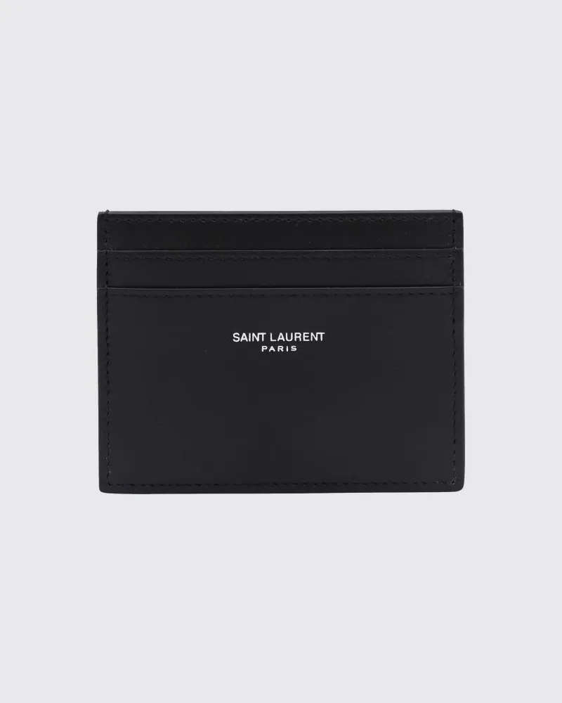 Saint Laurent Portmonnaie herren Schwarz