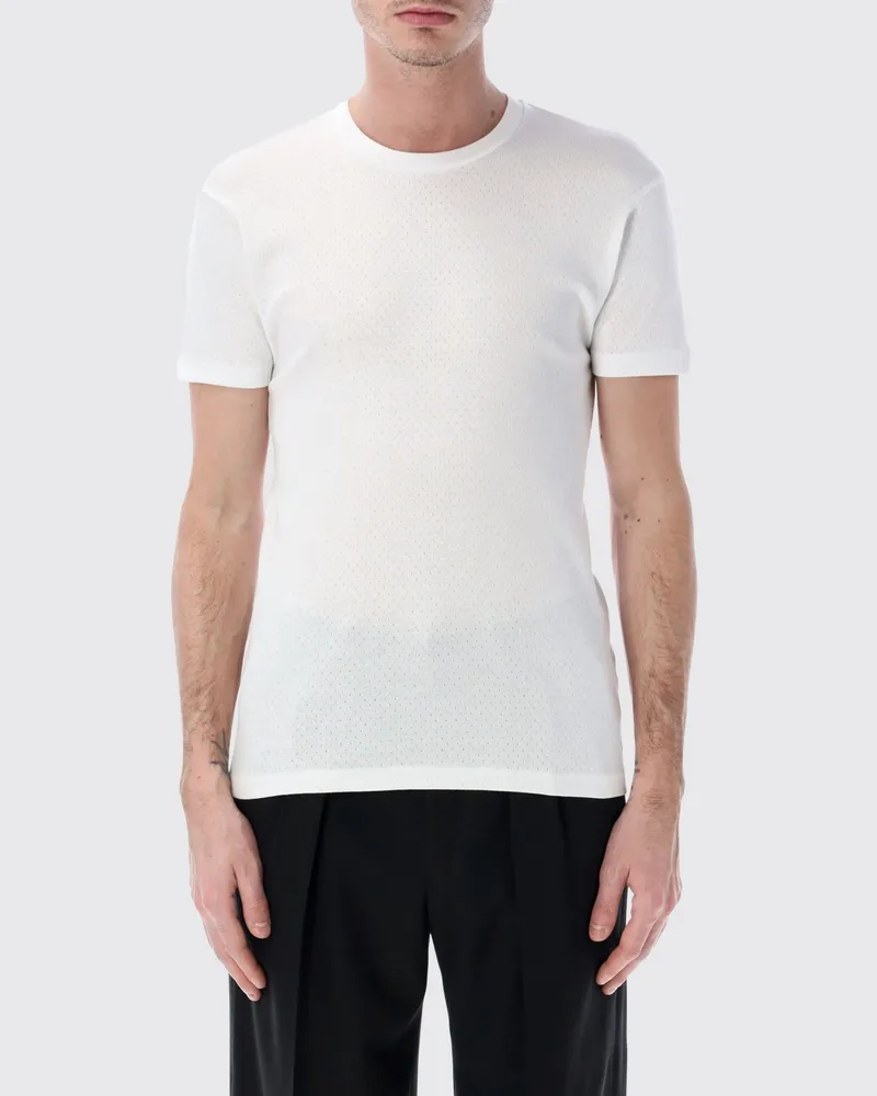 Tom Ford T-shirt herren Weiß