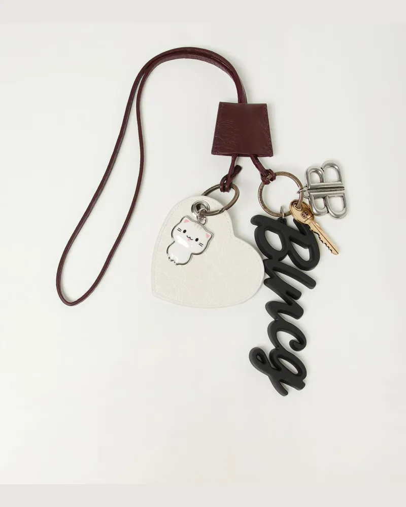 Balenciaga Geldbeutel damen Burgunderrot