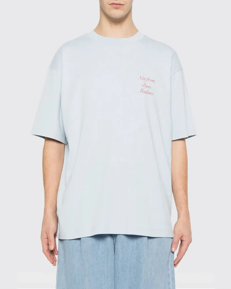 Drôle de Monsieur T-shirt herren Blau