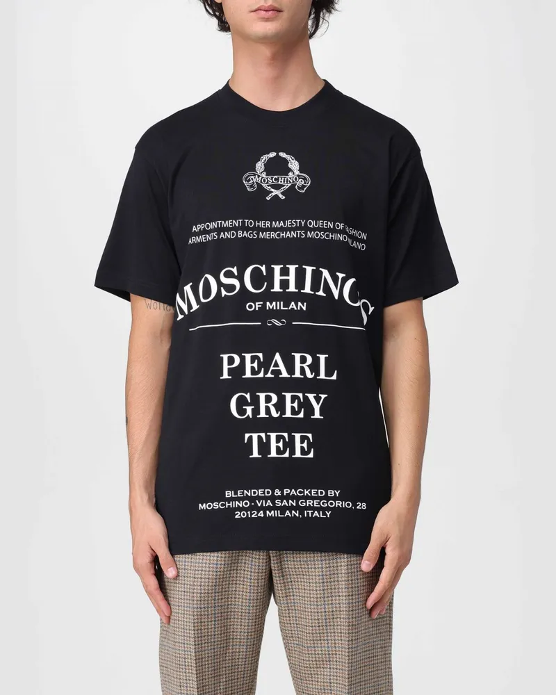 Moschino T-shirt herren Schwarz