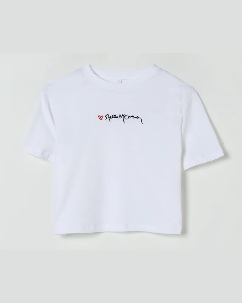 Stella McCartney Kids T-shirt kinder Weiß