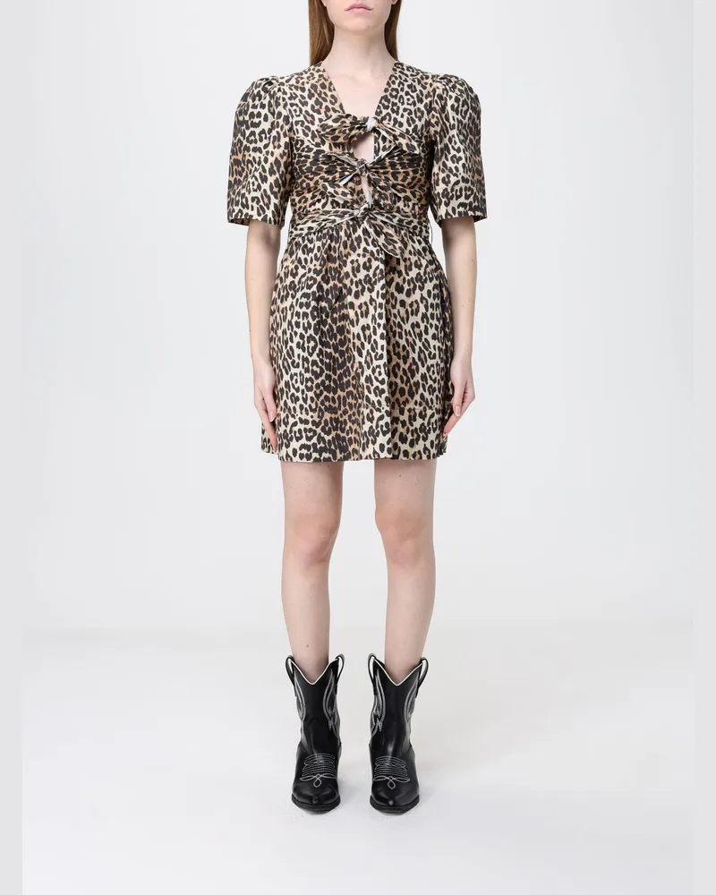 Ganni Kleid damen Braun
