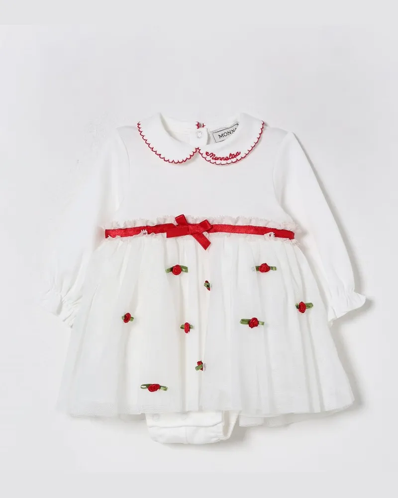 Monnalisa Kleid kinder Weiß