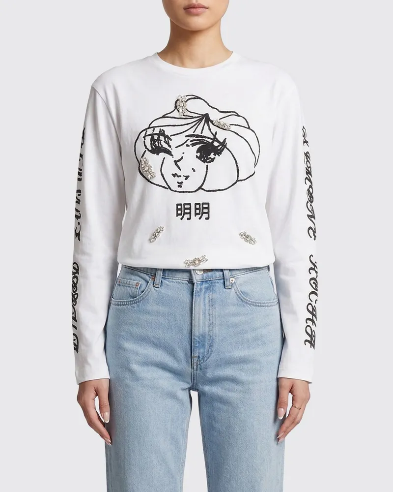 Simone Rocha T-shirt damen Weiß