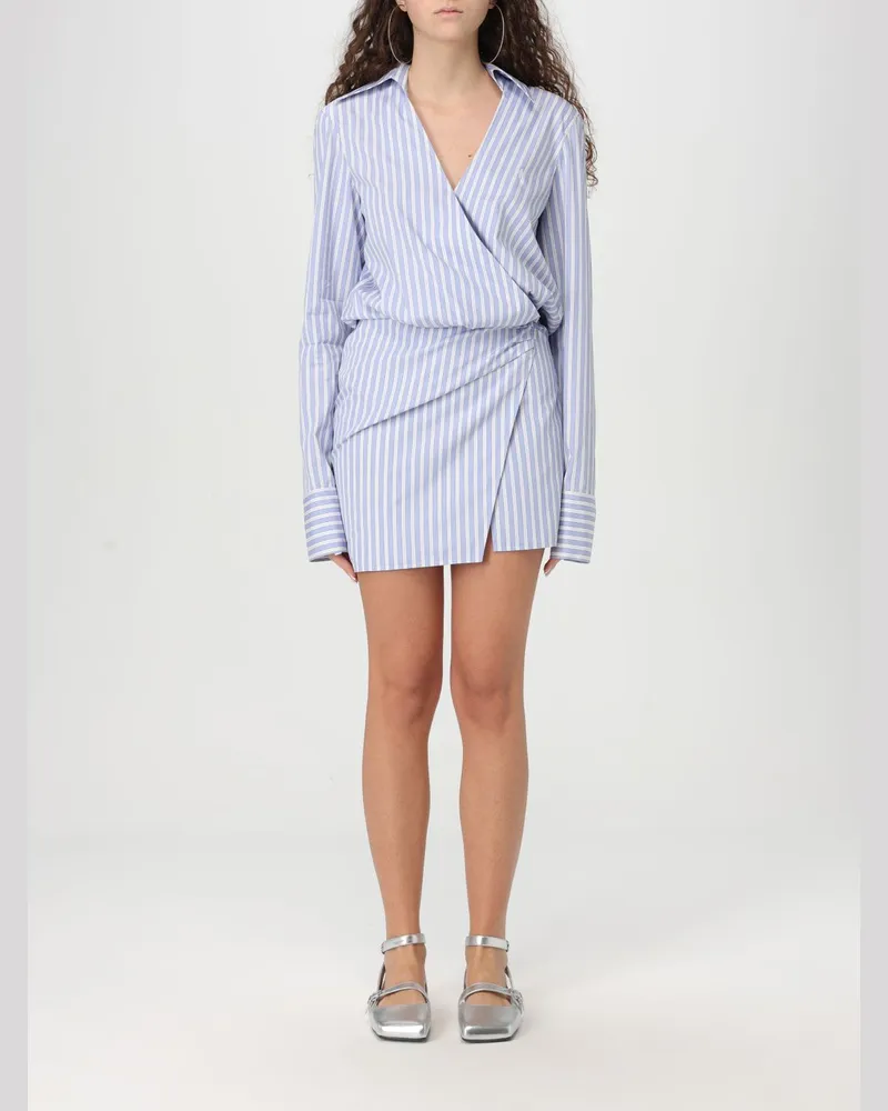 ATTICO Kleider damen Hellblau