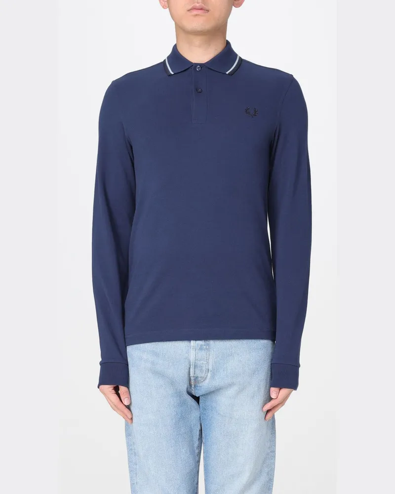 Fred Perry T-shirt herren Blau