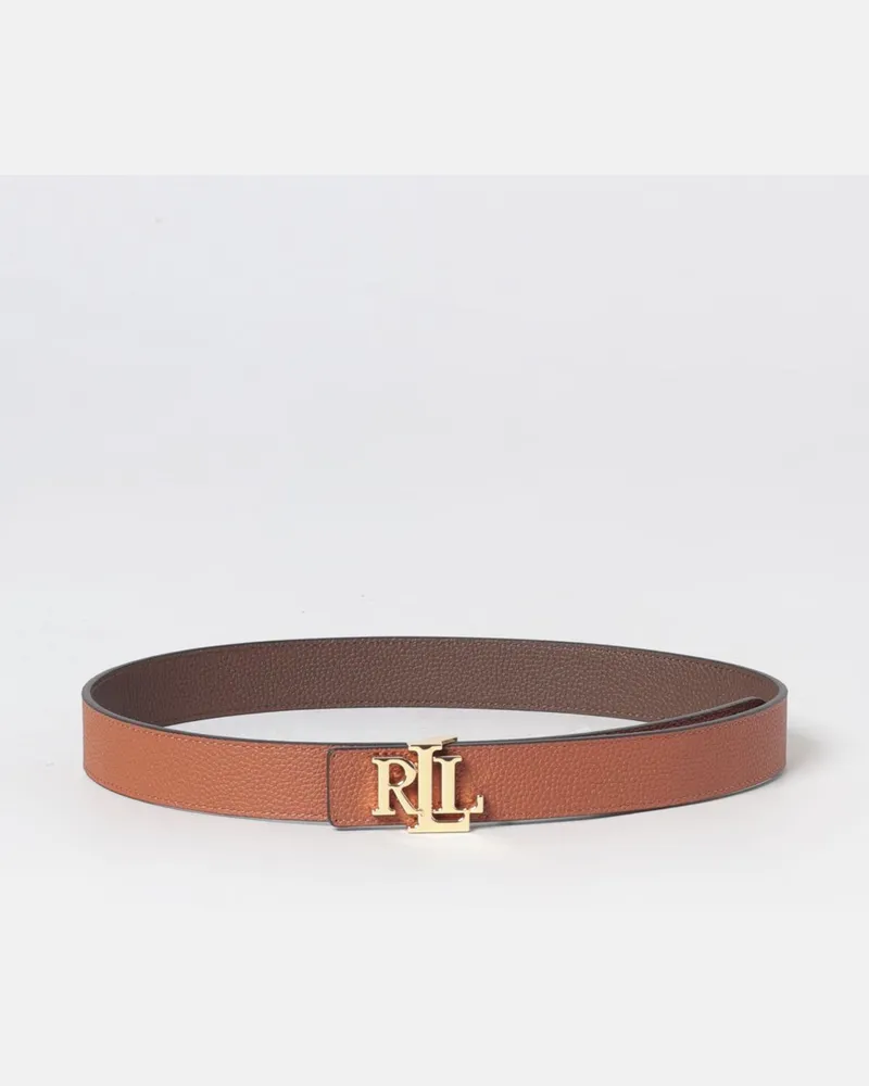 Ralph Lauren Reversibler Gürtel aus genarbtem Leder Leder