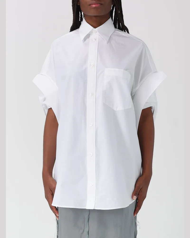 Balenciaga Hemdbluse damen Weiß