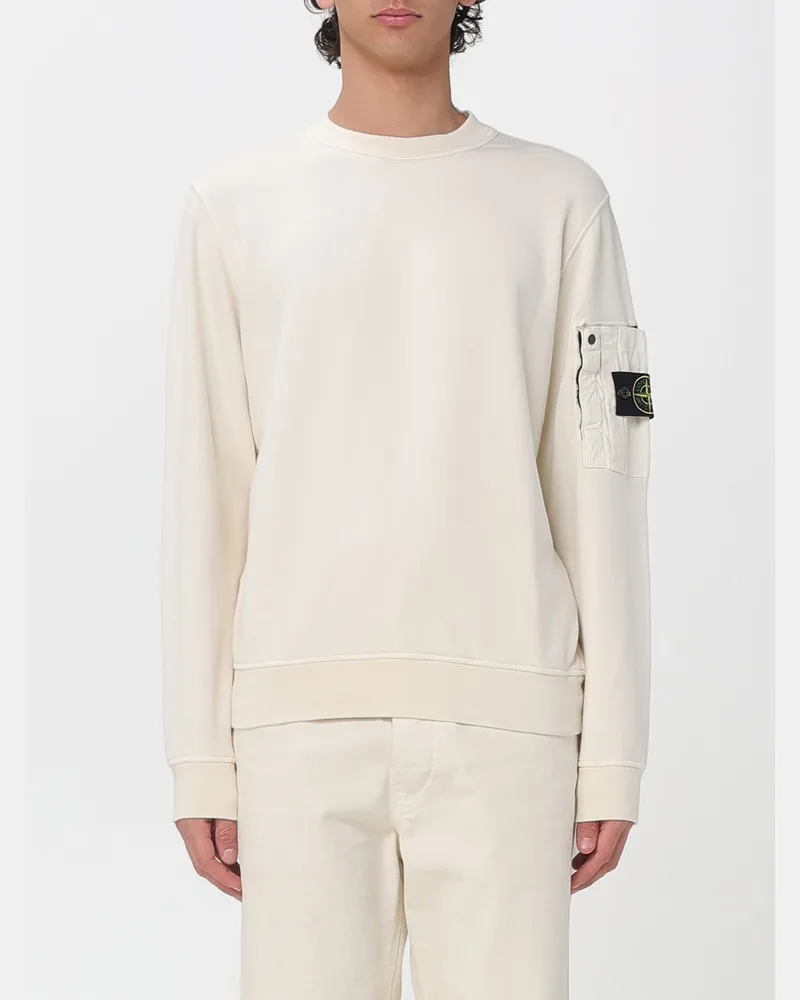 Stone Island Sweatshirt herren Ivory