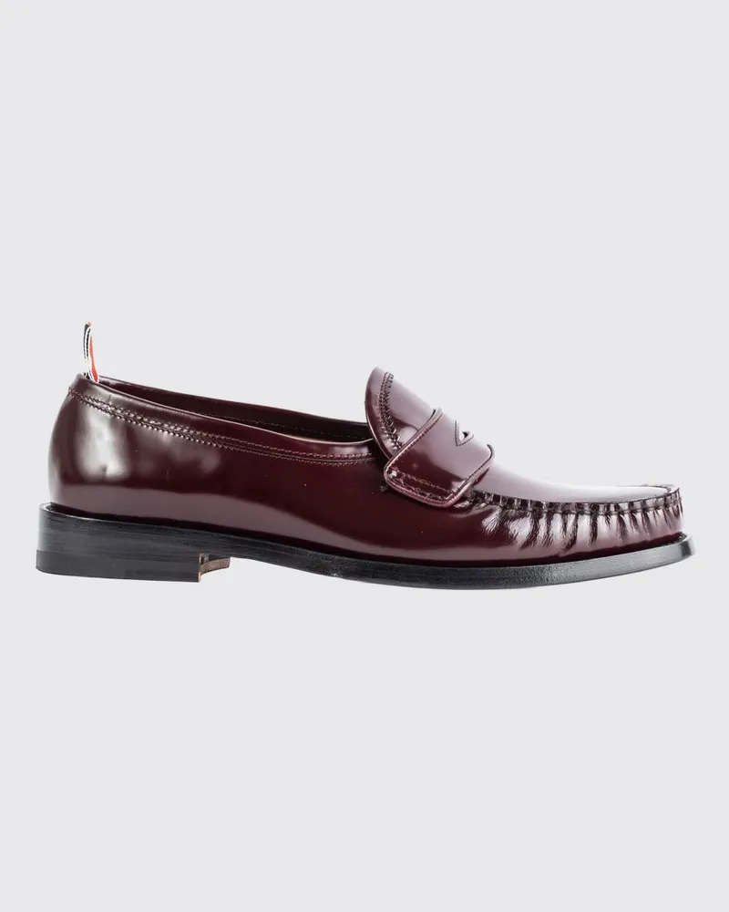 Thom Browne Mokassins damen Burgunderrot