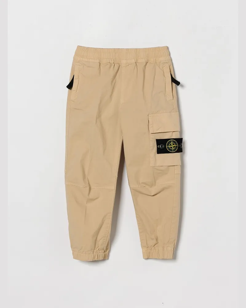 Stone Island Hose kinder Beige