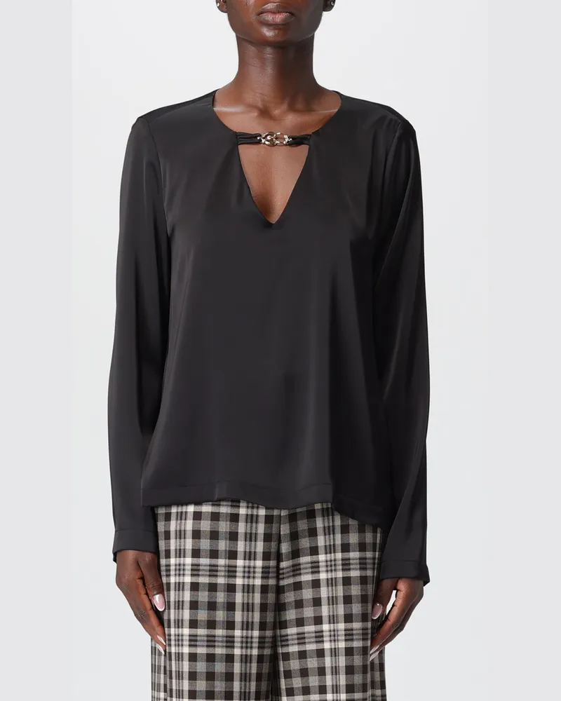 Hanita Top damen Schwarz