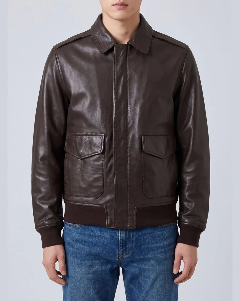 Schott N.Y.C Jacke herren Braun