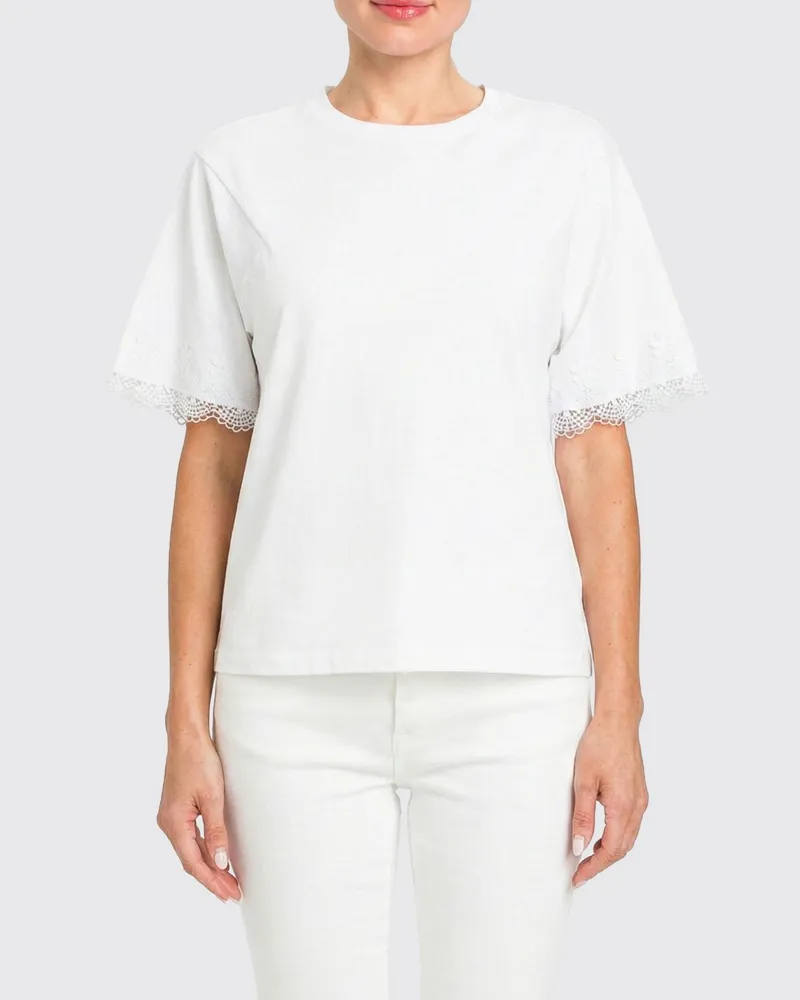 Twin-Set T-shirt damen Weiß