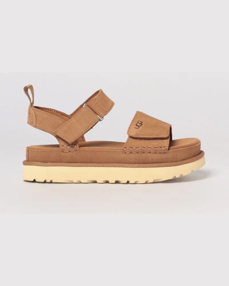 UGG Sandalen mit absatz damen Braun