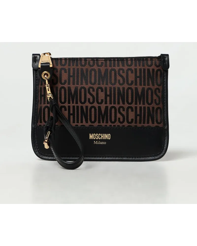 Moschino Clutch Braun