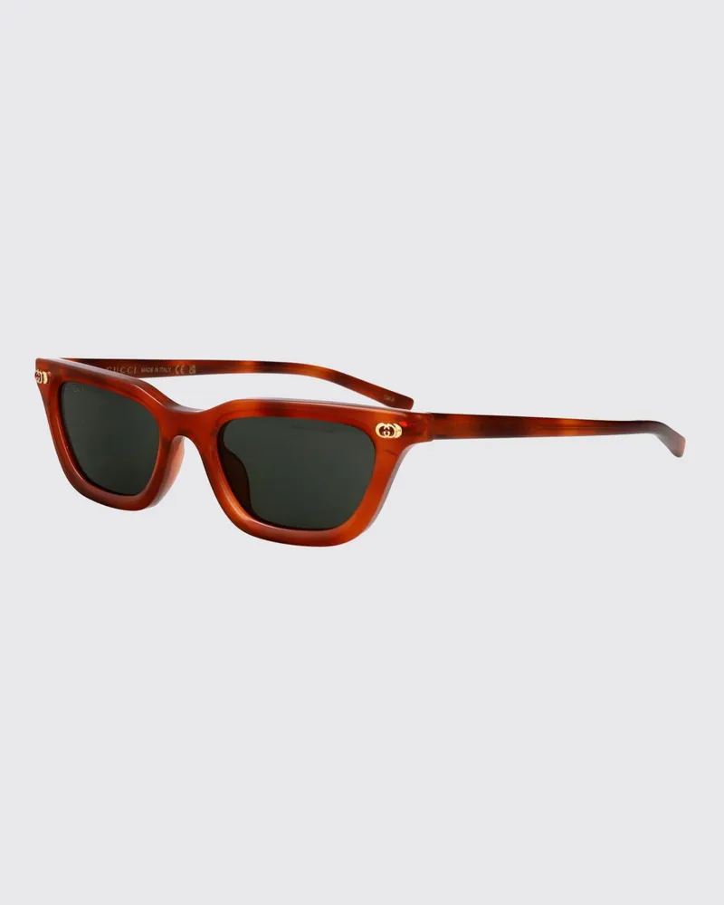 Gucci GG1944S Sonnenbrille aus Acetat Braun