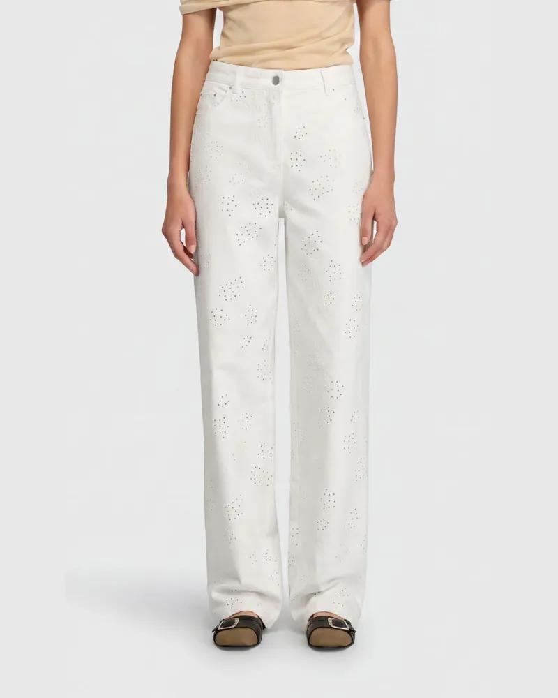 Semicouture Jeans damen Milch