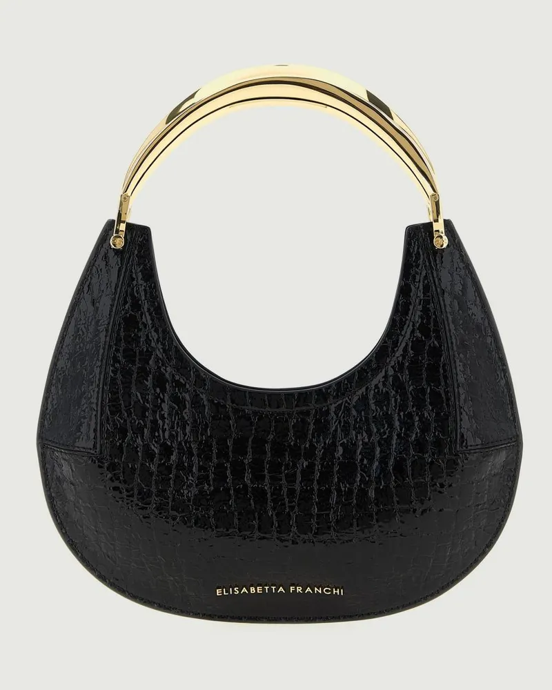 Elisabetta Franchi Schultertasche damen Schwarz