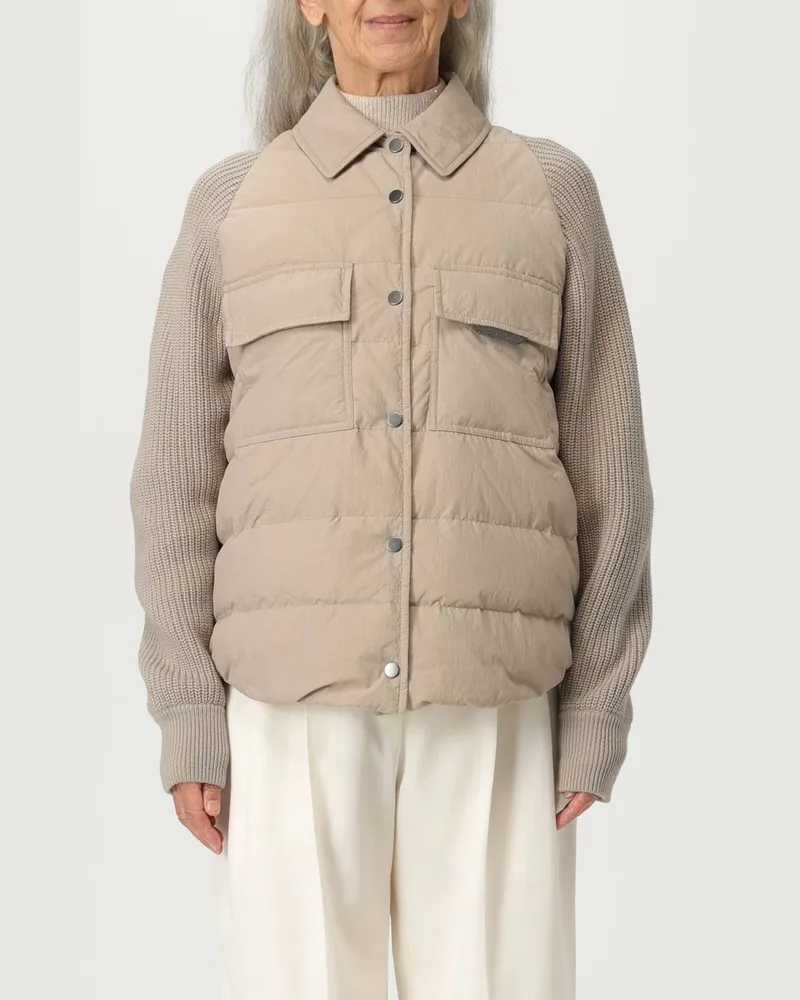 Brunello Cucinelli Jacke damen Beige