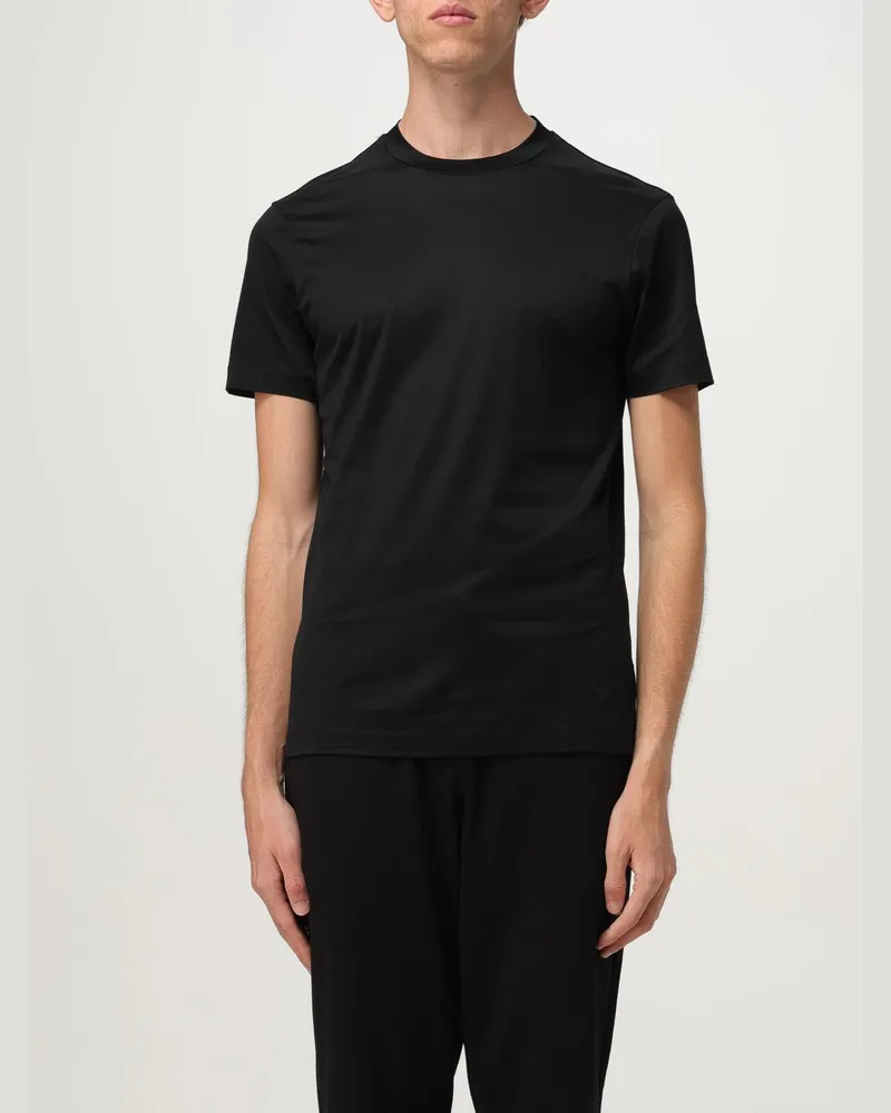 Emporio Armani T-shirt herren Schwarz