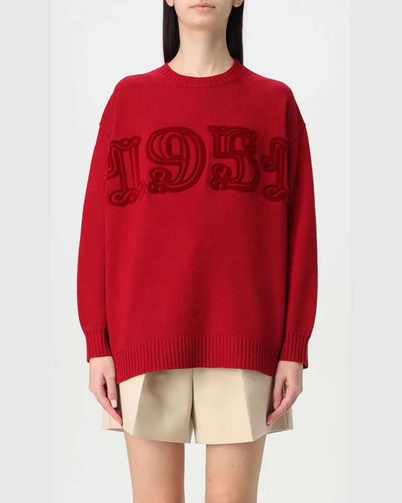 Max Mara Top damen Rot