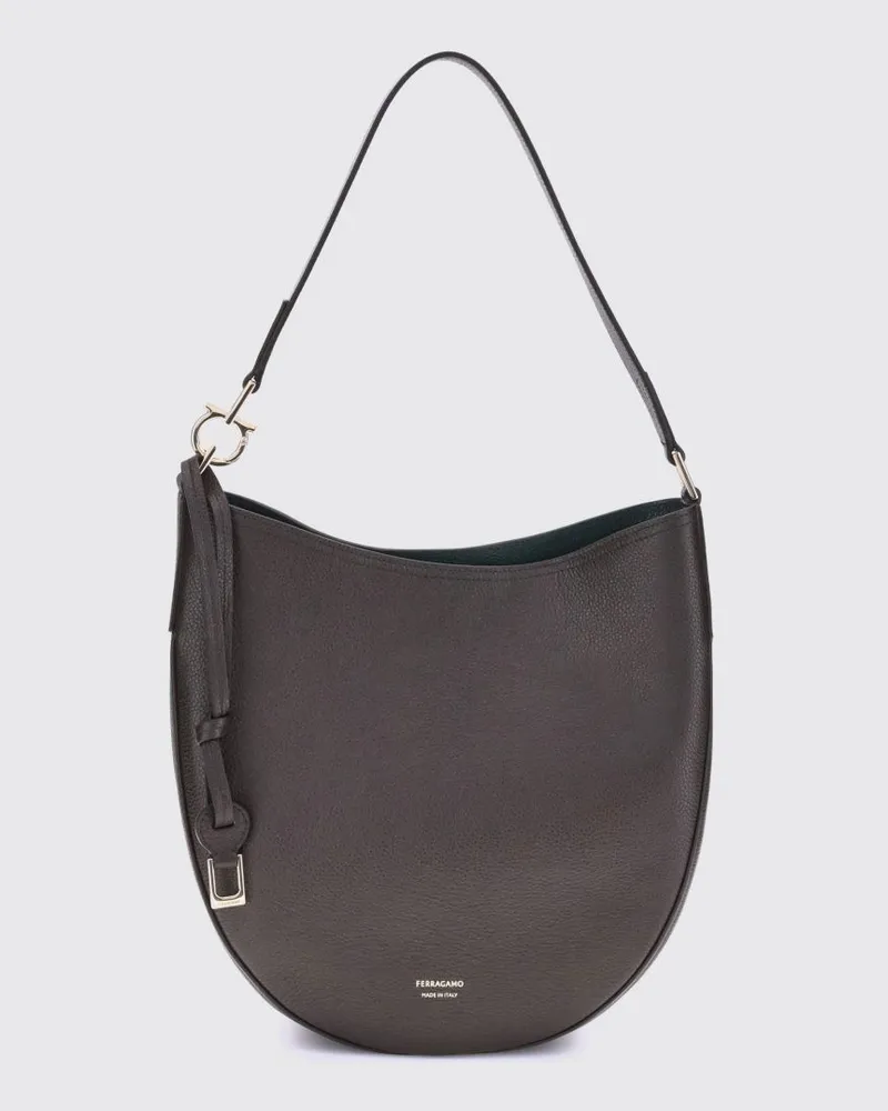 Ferragamo Schultertasche damen Dark