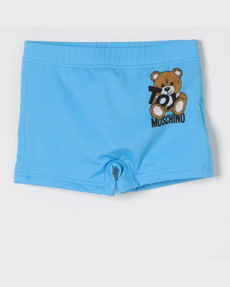 Moschino Bademode kinder Türkis